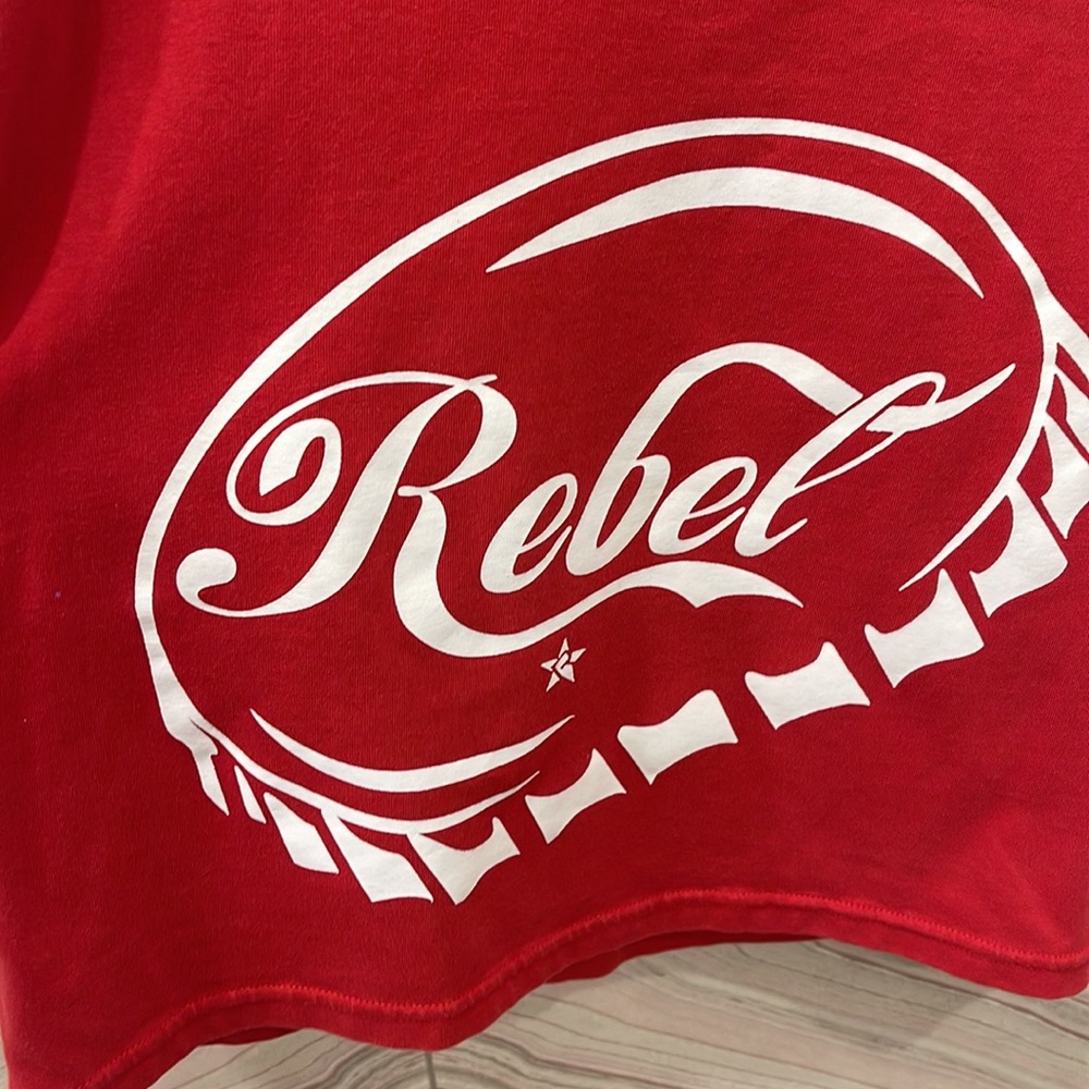 Rebel Red Crop Top - Picture 2 of 3